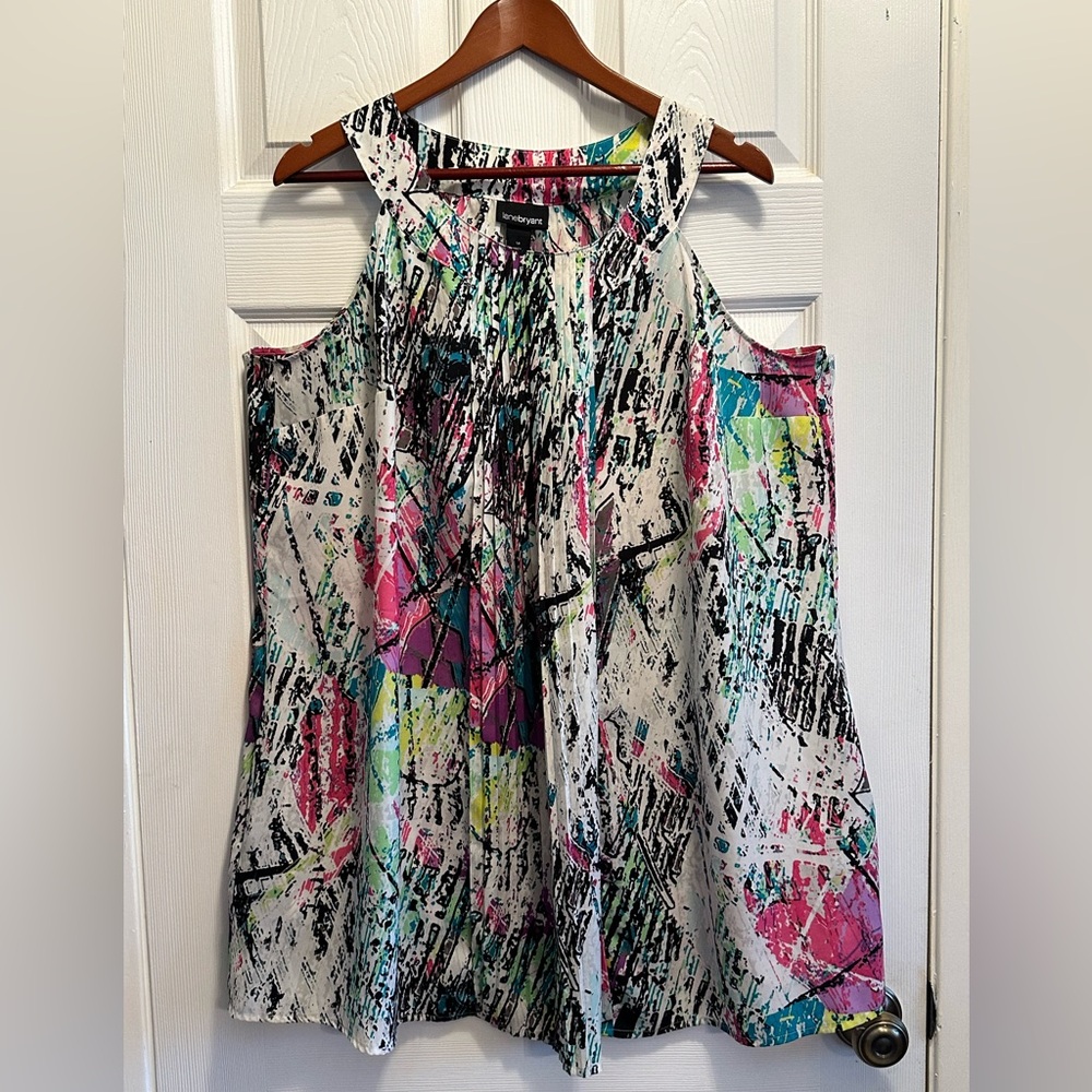 Lane Bryant Graffiti Tunic or Short Dress